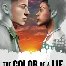 Book cover "The color of a lie" 
